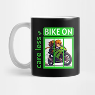 Care less & Bike on Mug